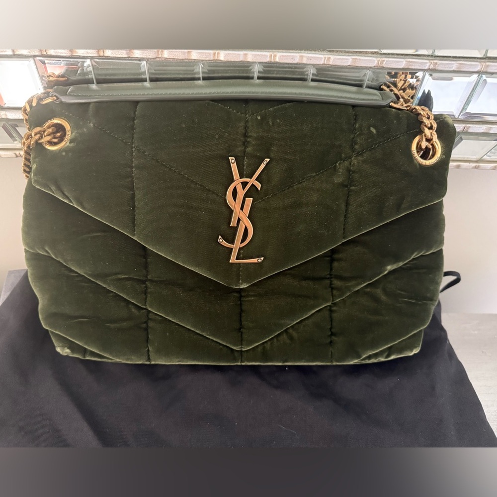 YSL LouLou Puffer Quilted Shoulder Bag - Picture 2 of 2